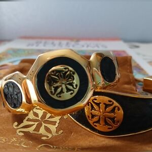 Two Rustic Cuff Bracelets